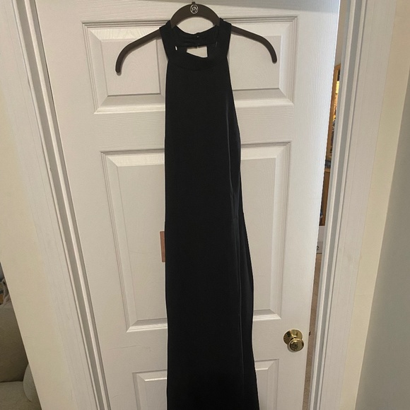 BHLDN Montreal Crepe Halter Dress Never Worn - Picture 1 of 2